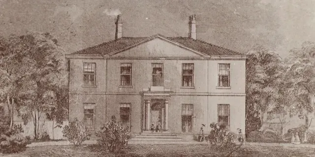 Historic sketch of the original Springfield House